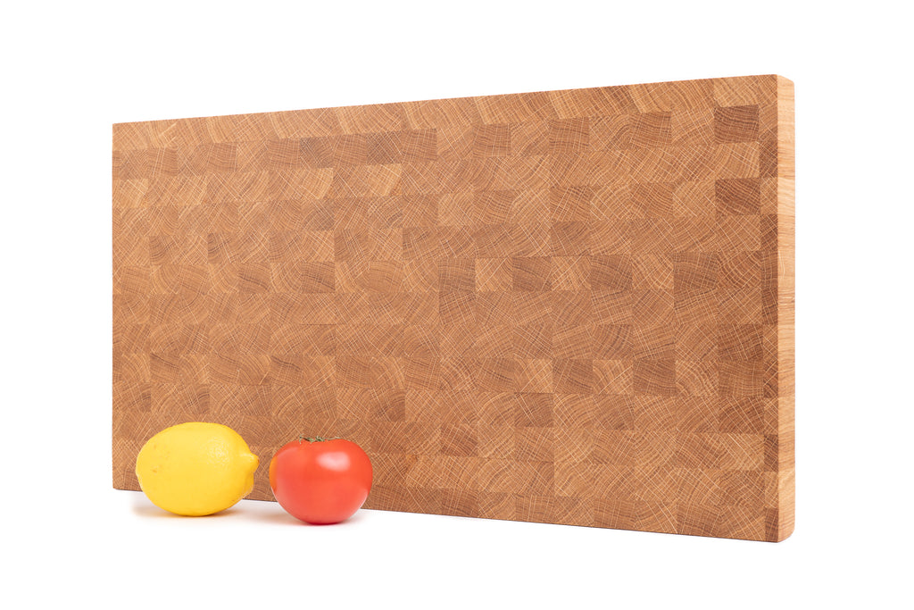 Dębowa deska sztorcowa do krojenia. Z Kolekcji "Frakt"