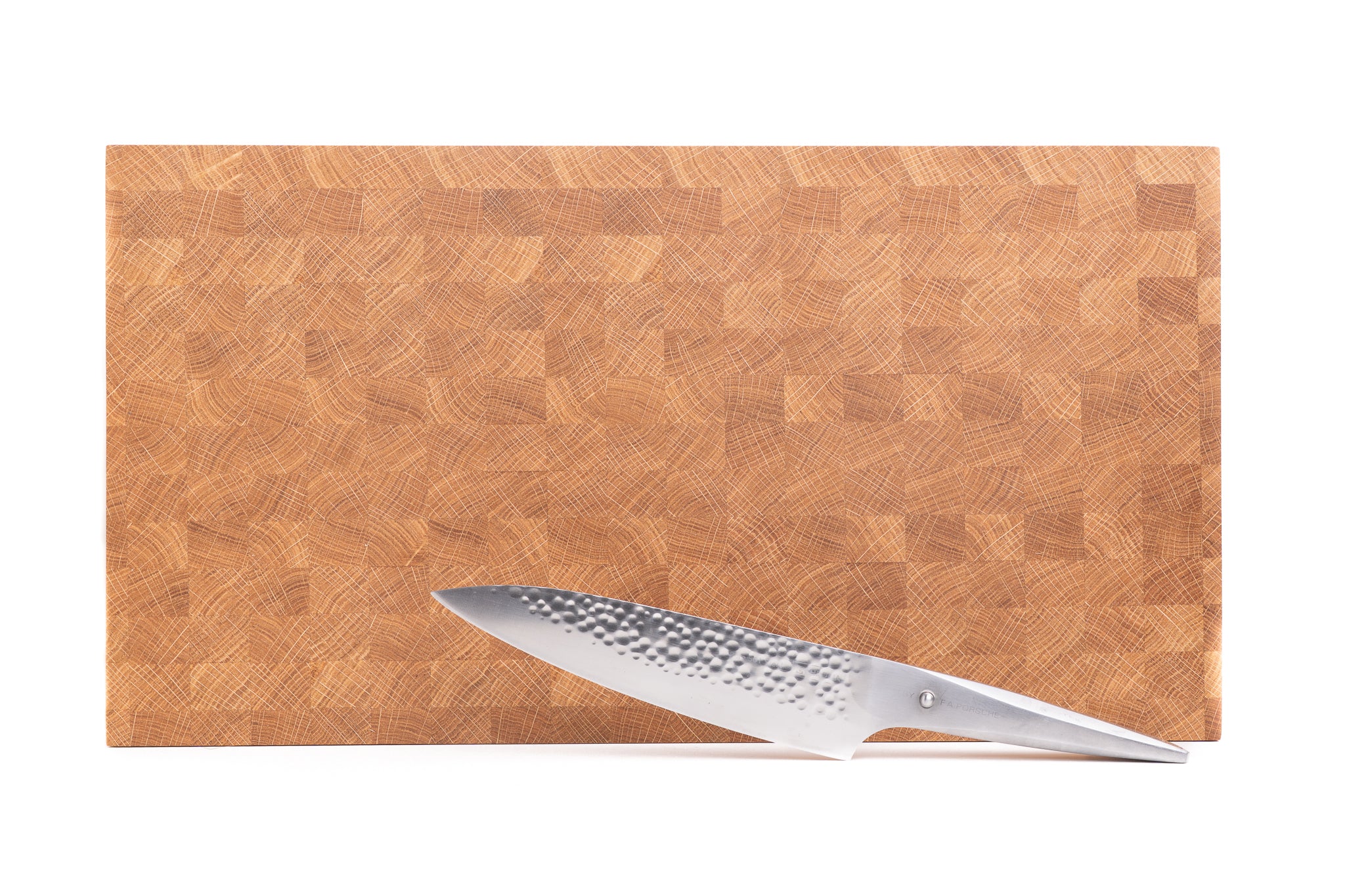 Dębowa deska sztorcowa do krojenia. Z Kolekcji "Frakt"